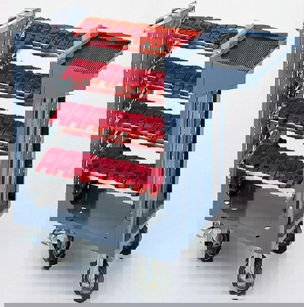 28 Tool Capacity, 40 Taper Size CNC Tool Cart