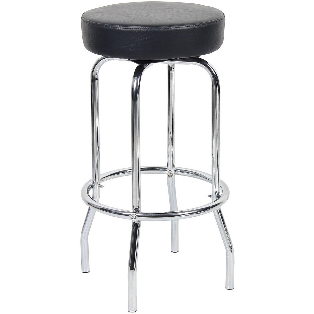 Fixed Height Stool: Round Seat, 14