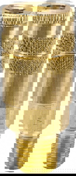 Pneumatic Hose Coupling: 1/8-27, 1/4