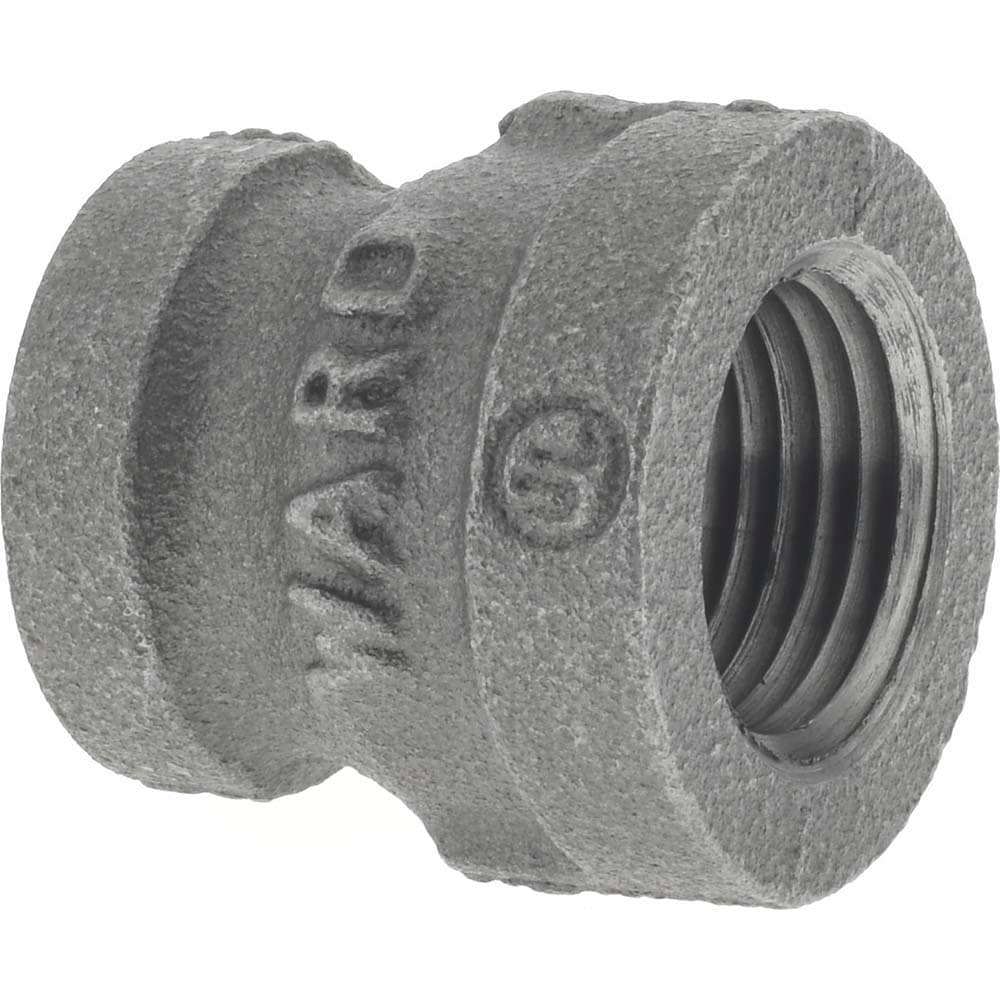 Black Reducing Coupling: 1/2 x 3/8