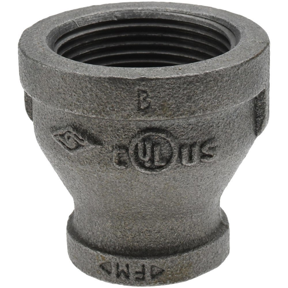 Black Reducing Coupling: 1-1/4 x 3/4