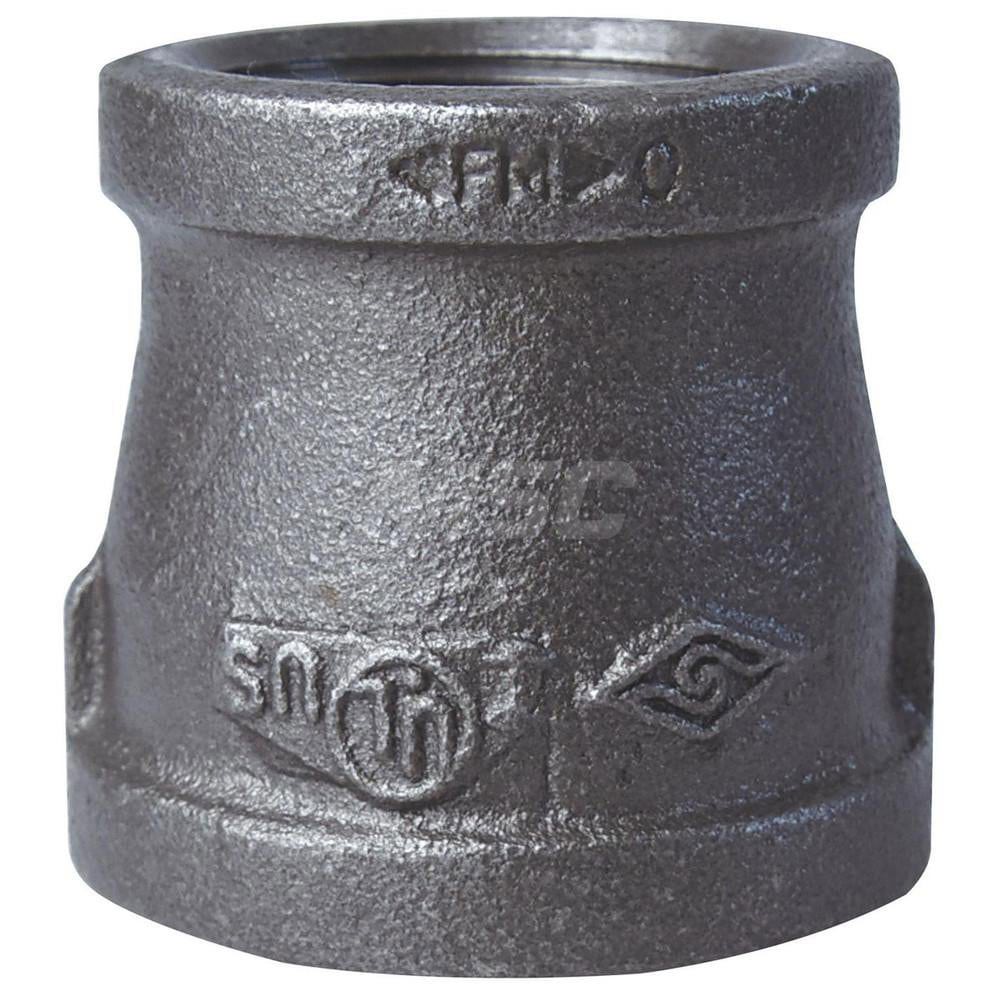 Black Reducing Coupling: 1-1/2 x 1-1/4