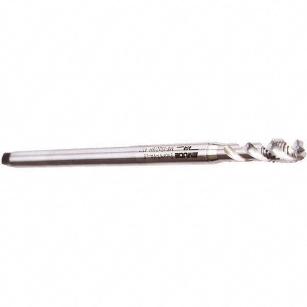 Extension Tap: M6 x 1, 3 Flutes, Bright/Uncoated, Cobalt, Long Reach & Spiral Flute