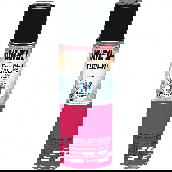 Spray Paint: Clear, Flat, 12 oz Net Fill, Enamel