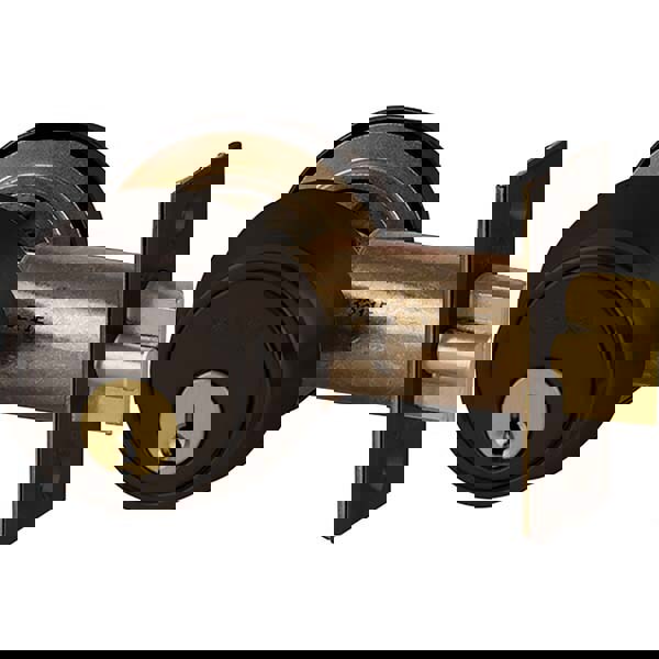 Deadbolts; Deadbolt Type: Deadlocking Latch ; Lock Type: Double Cylinder ; Finish: Antique Bronze ; Hand Orientation: Non-Handed ; Lockset Grade: Grade 2