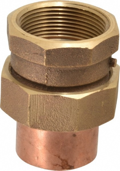 Cast Copper Pipe Union: 1-1/2