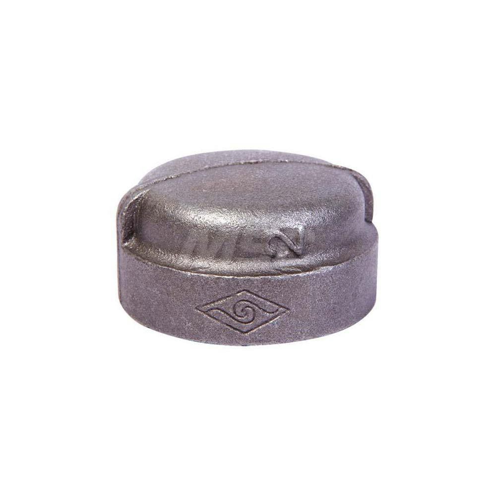 Black End Cap: 1-1/4