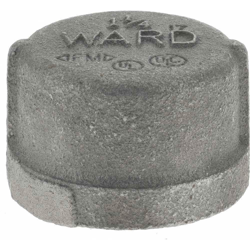 Black End Cap: 1-1/4