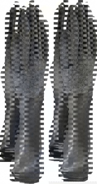 Chemical Resistant Gloves: Size X-Large, 32.00 Thick, Butyl, Unsupported,