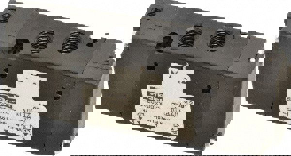 Stacking Solenoid Valve: Single Air Pilot, 4-Way, 2 Position, Air Return