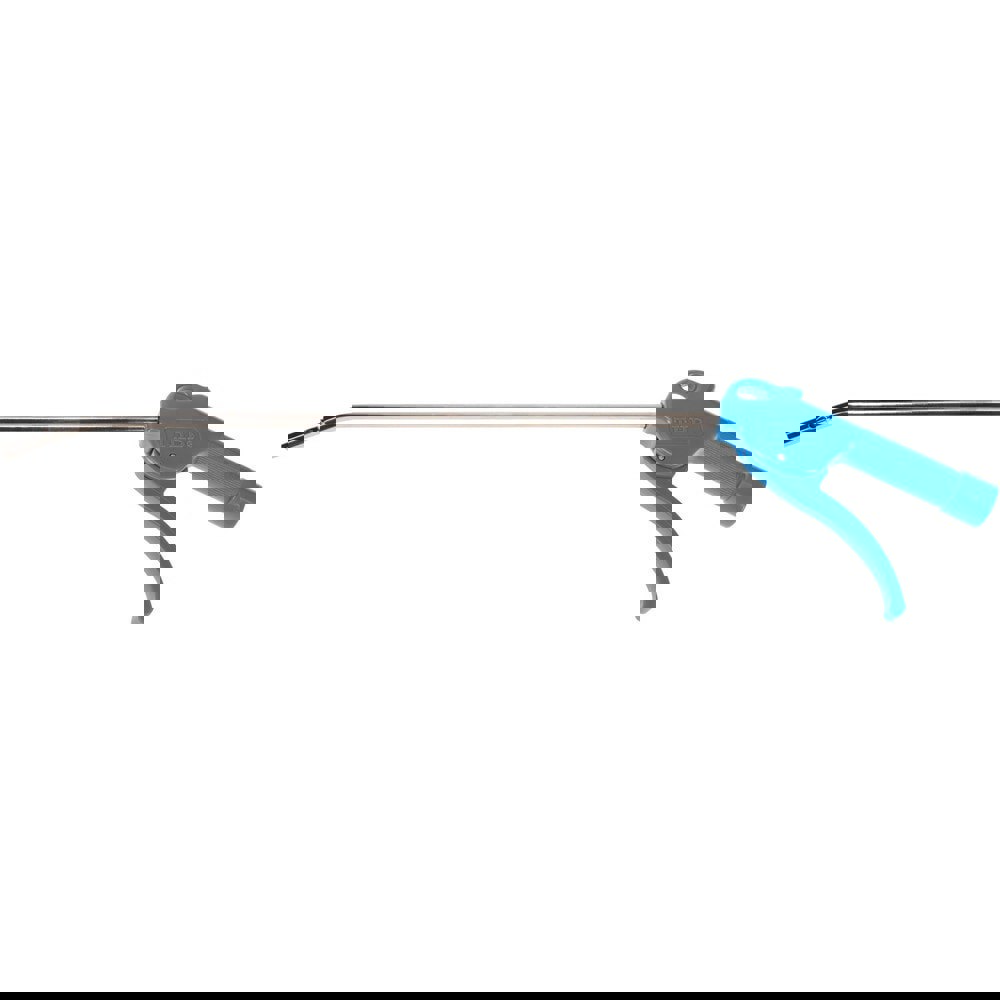 Air Blow Gun: Bent Fixed Safety Extension Tube, Pistol Grip