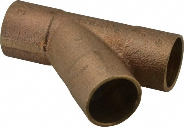 Cast Copper Pipe 45 &deg; Wye: 3/4
