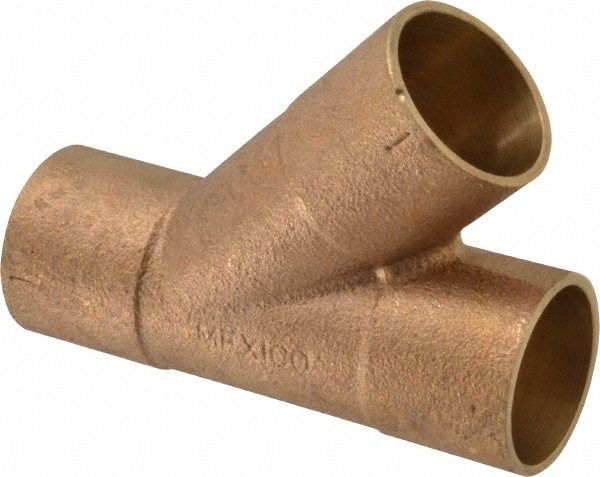 Cast Copper Pipe 45 &deg; Wye: 1