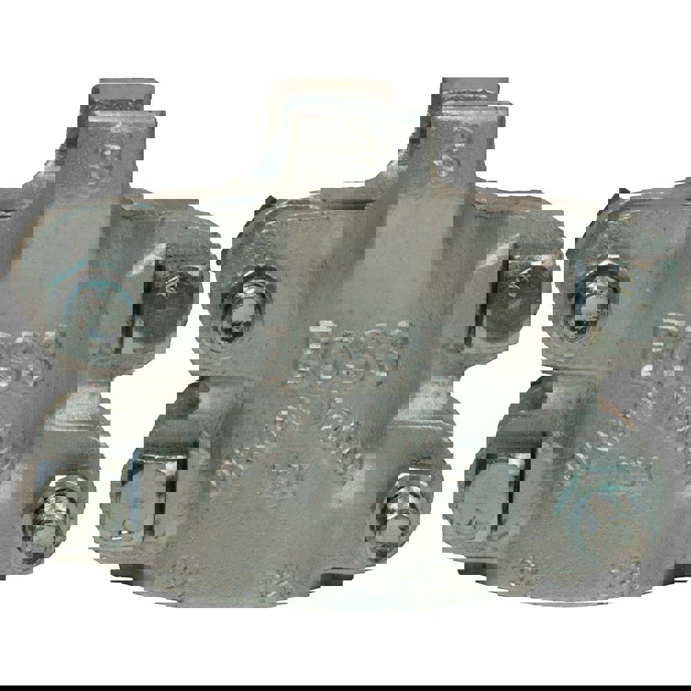 Ground Joint Hose Couplings; Thread Type: Non-Threaded ; Type: 4-Bolt Clamp ; Material: Plated Iron ; Size: 3 in ; Style: 4-Bolt Clamp ; Maximum Hose Outside Diameter: 3.81