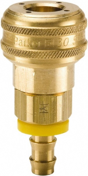 Push-Lok Hose Barb Industrial Pneumatic Hose Coupler