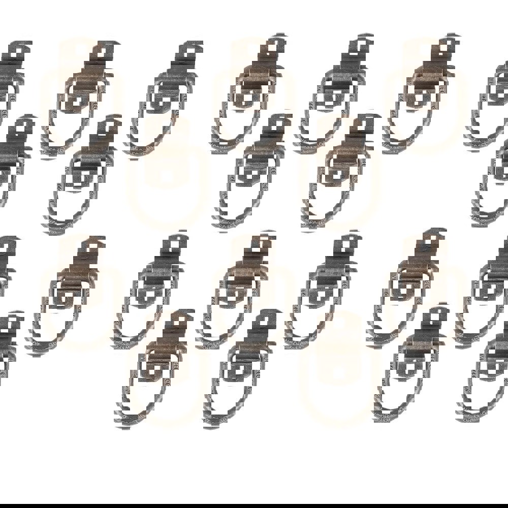 D-Rings; Type: Bracket ; Ring Material: Forged Carbon Steel ; Weight Capacity (Lb.): 4080.00 ; Ring External Height (Decimal Inch): 3.50 ; Ring Internal Height (Decimal Inch): 2.50 ; Ring External Width: 3.3800 (Decimal Inch)