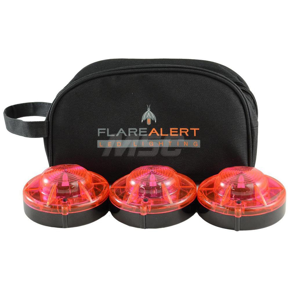 Road Safety Lights & Flares; Bulb/Flare Color: Red