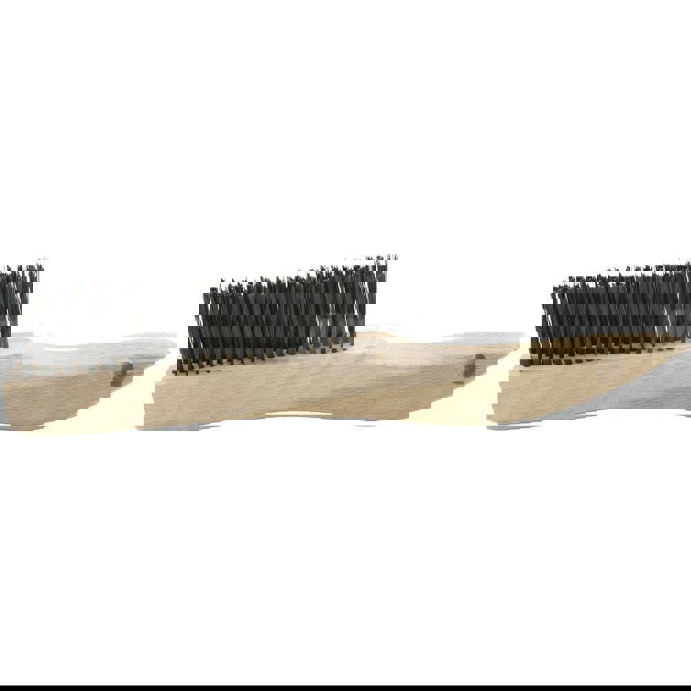 Scratch Brush, 4 Rows, 16 Columns, Steel