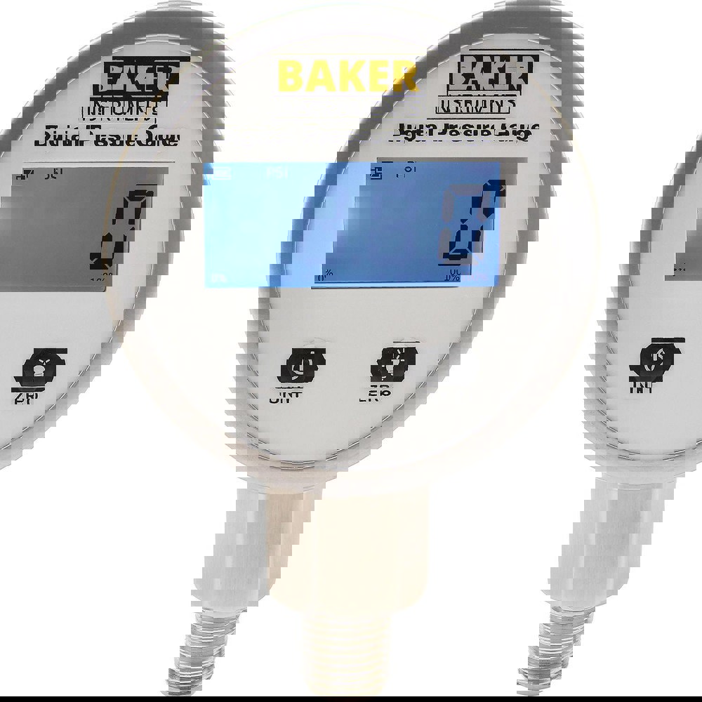 Pressure Gauge: 0 to 1,018 psi, 1/4