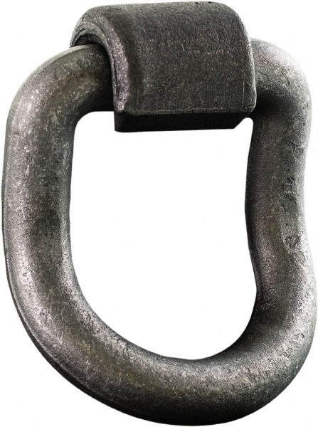 Steel D-Ring 55&deg; with Integral Bracket