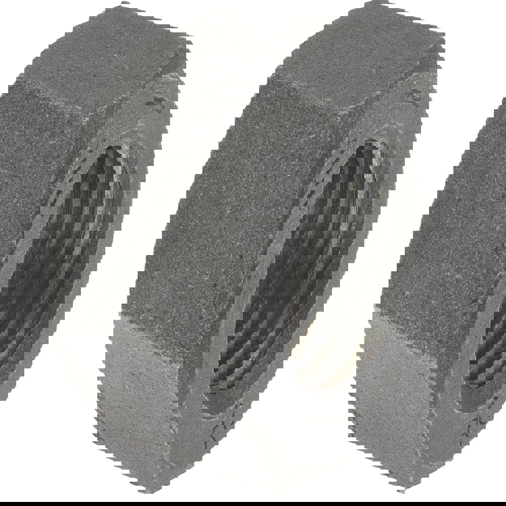 Hex Nut: 1-3/4-5, Grade 8 Steel, Bright/Uncoated Finish