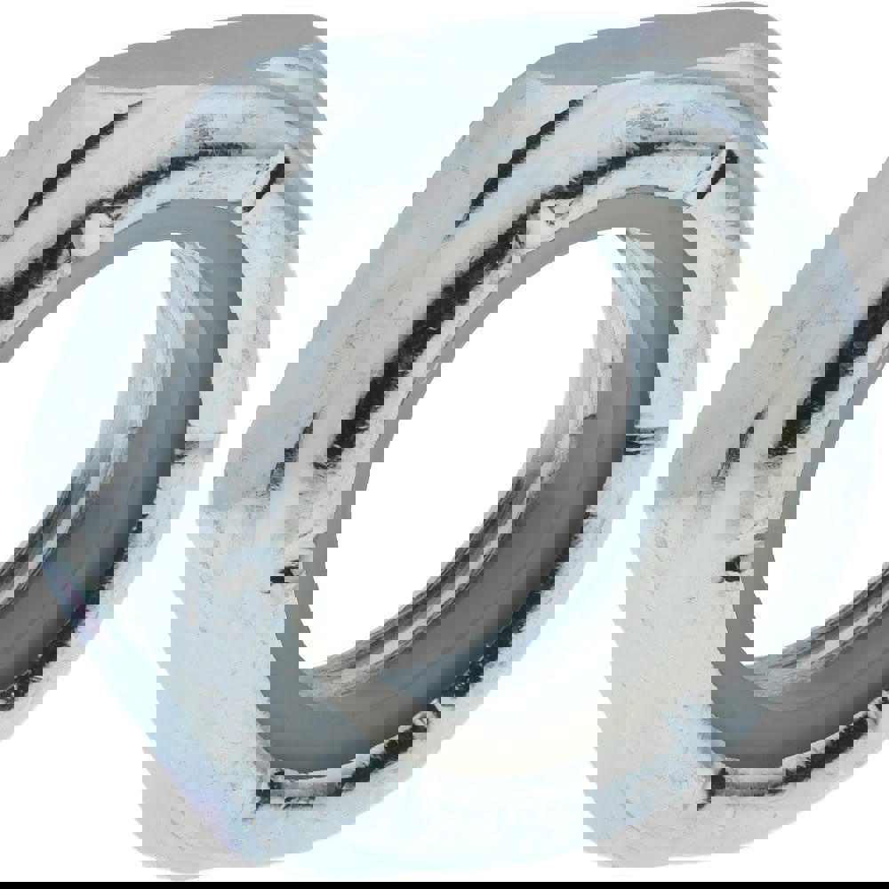 Hex Lock Nut: Insert Lock, Nylon Insert, 3/4-10, Grade 2 Steel, Zinc Finish