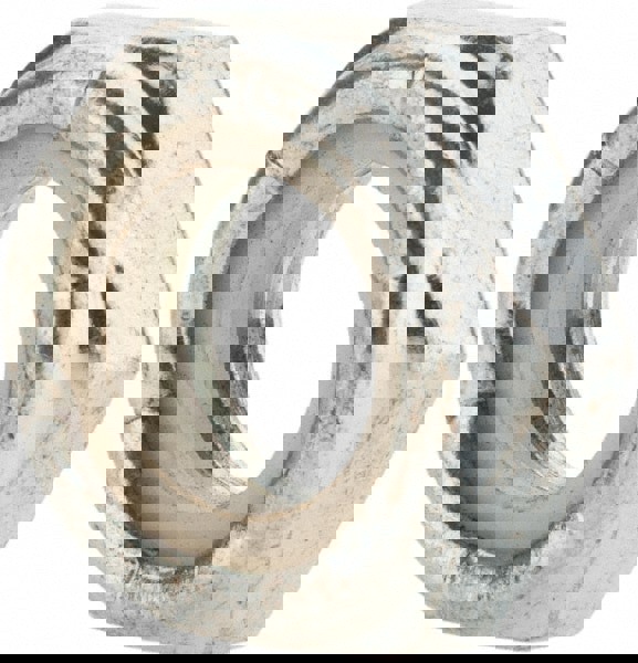 Hex Lock Nut: Insert Lock, Nylon Insert, 1-8, Grade 2 Steel, Zinc Finish