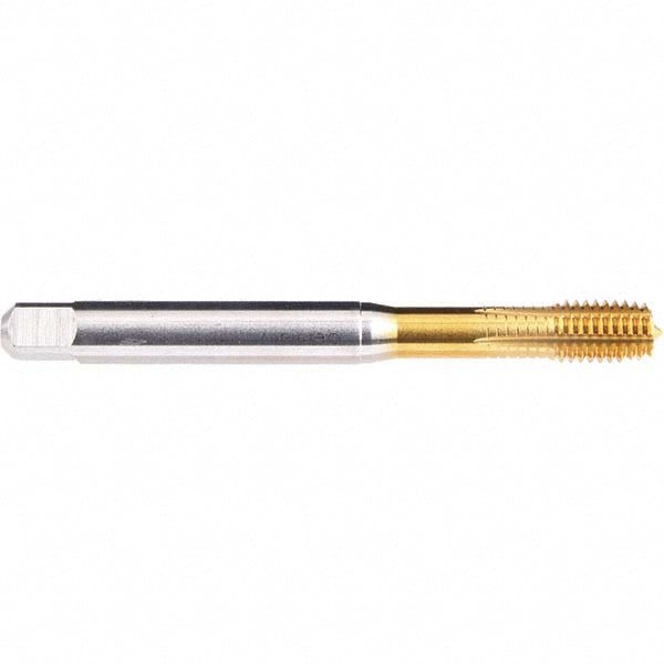 Thread Forming Tap: M8x1.25 Metric, 6HX Class of Fit, Modified Bottoming, Cobalt, TiN Coated