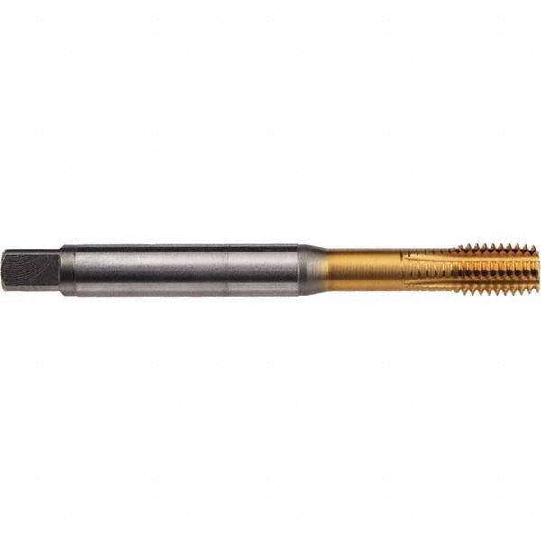 Thread Forming Tap: M8x1.25 Metric, 6HX Class of Fit, Modified Bottoming, Cobalt, TiN Coated