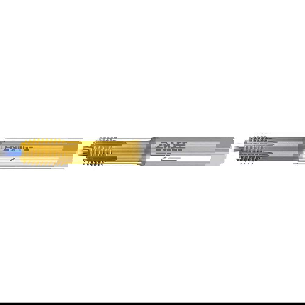 Thread Forming Tap: M4x0.70 Metric, 6H Class of Fit, Modified Bottoming, Powdered Metal High Speed Steel, TiN-80 Coated