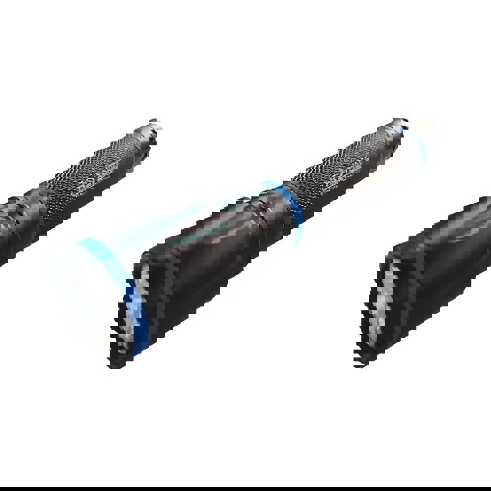 Handheld Flashlight: LED, 300 Lumens, 10 hr Max Run Time, AA Battery