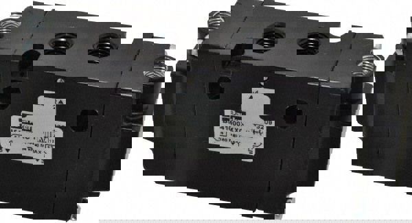 Stacking Solenoid Valve: Double Air Pilot, 4-Way, 2 Position, Pilot Return