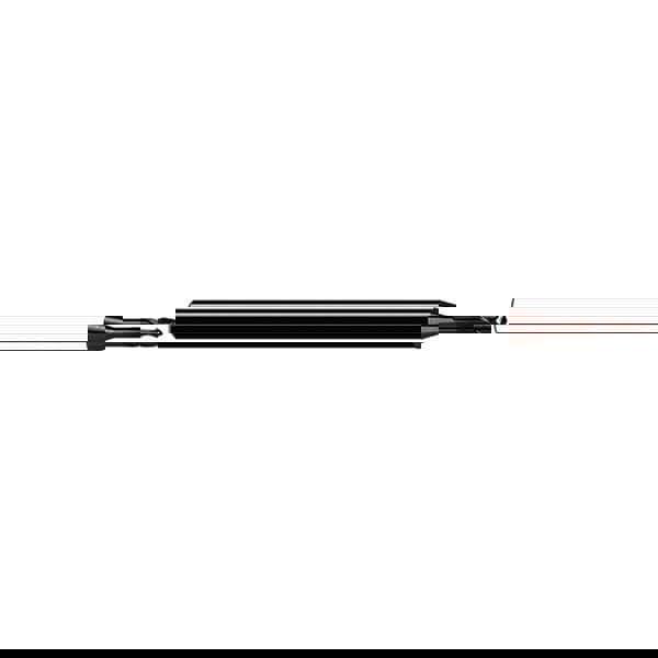 Ball End Mill: 1.50 mm Dia, 1.80 mm LOC, 2 Flute, Solid Carbide