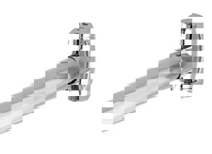 CRVD SHWR ROD 5 LENGTH BRIGHT 6PK