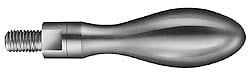 Handwheel & Machine Handles; Handle Type: Fixed ; Mount Type: Threaded Stem ; Handle Shape: Bulb