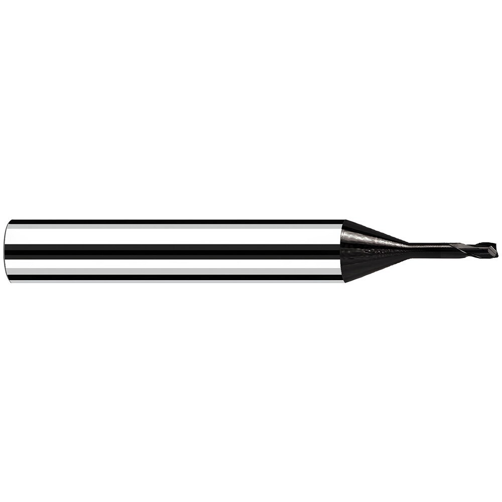 Corner Radius End Mill: 6 mm Dia, 6.00 mm LOC, 30 deg Helix, C Coated, Corner Radius End, Centercutting Series MicrotoroXG