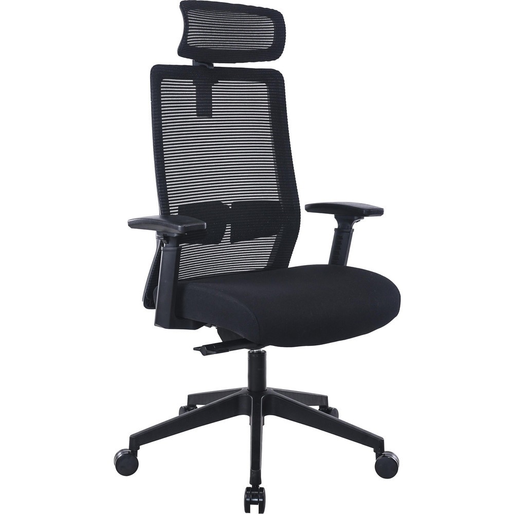 Swivel & Adjustable Office Chairs; Adjustable: Yes ; Type: Task ; Swivel: Yes ; Color: Black ; Esd Safe: No ; Cleanroom Class Rating: No