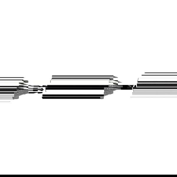 Ball End Mill: 0.20 mm Dia, 0.20 mm LOC, 2 Flute, Solid Carbide