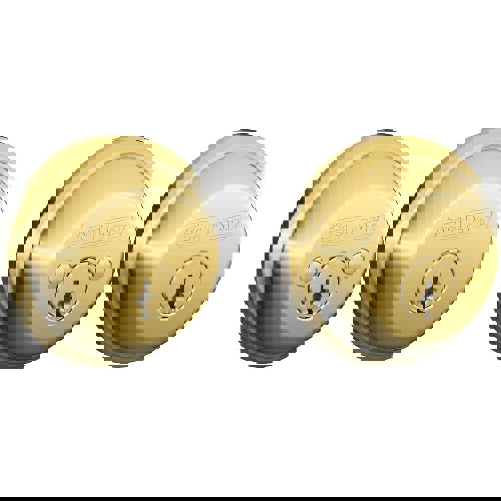 Deadbolts; Deadbolt Type: Deadbolt ; Lock Type: Double Cylinder ; Key Type: Schlage C ; Mount Type: Through Hole ; Material: Metal ; Minimum Door Thickness: 1.375in