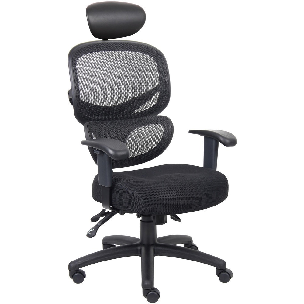 Task Chair: Serenesoft, Adjustable Height, Black