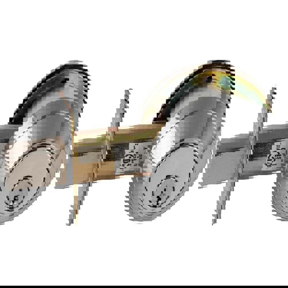 Deadbolts; Deadbolt Type: Deadbolt ; Lock Type: Single Cylinder ; Key Type: Schlage C ; Mount Type: Through Hole ; Material: Metal ; Minimum Door Thickness: 1.625in