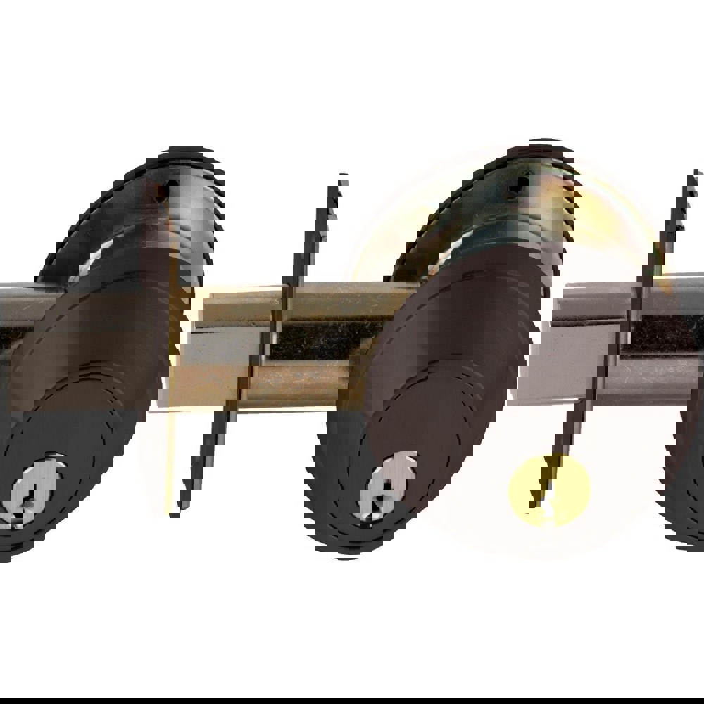 Deadbolts; Deadbolt Type: Deadbolt ; Lock Type: Single Cylinder ; Key Type: Schlage C ; Mount Type: Through Hole ; Material: Metal ; Minimum Door Thickness: 1.625in