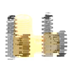 LF 3/8 OD X 1/4 MIP COMP ELL