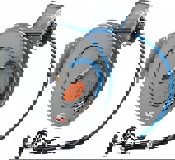 Hose Reel with Hose: 3/8