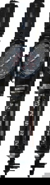 FRL Combination Unit: 3/8 NPT, Intermediate, 1 Pc Filter/Regulator with Pressure Gauge