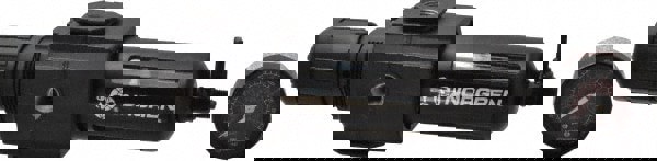 FRL Combination Unit: 3/8 NPT, Intermediate, 1 Pc Filter/Regulator with Pressure Gauge