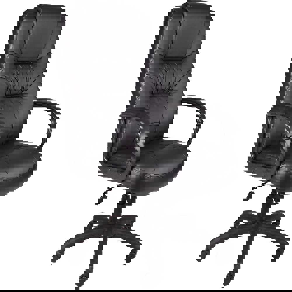 Executive High Back Chair Task Chair: PU Leather, 23-1/2