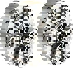 Self-Centering Manual Lathe Chuck: 6-Jaw, 10