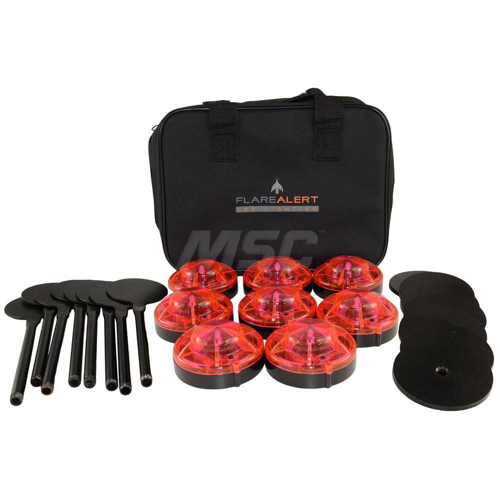Road Safety Lights & Flares; Bulb/Flare Color: Red