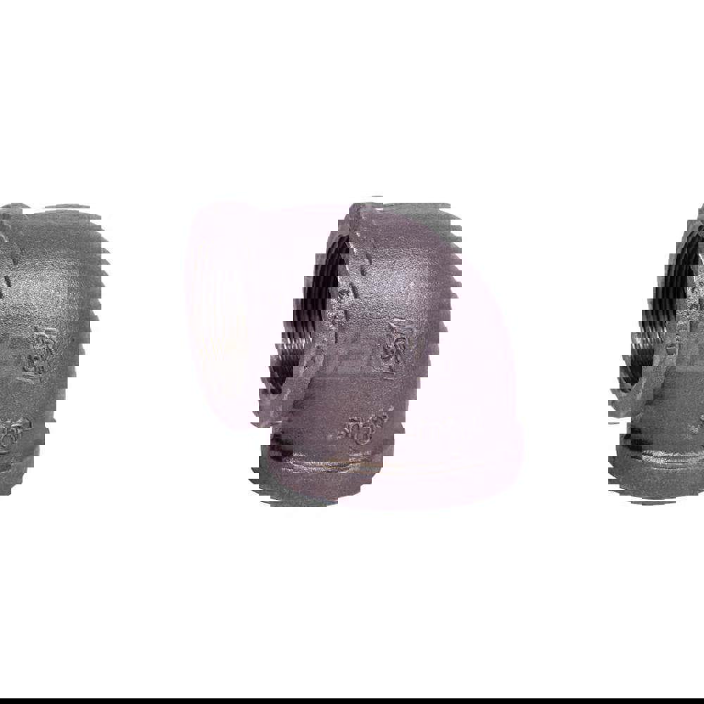 Black 90 &deg; Elbow: 2-1/2 x 1-1/2